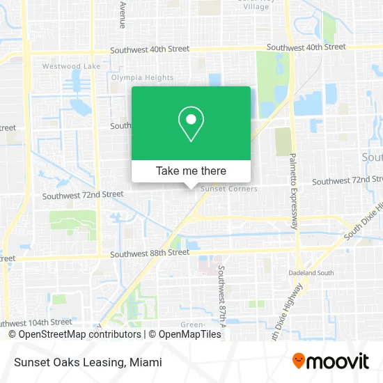 Sunset Oaks Leasing map