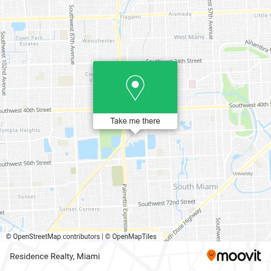 Residence Realty map