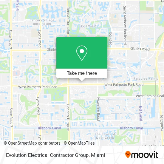 Evolution Electrical Contractor Group map