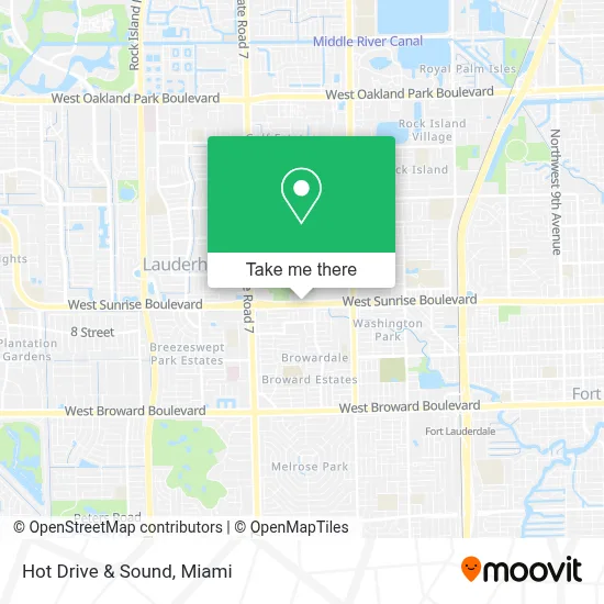 Hot Drive & Sound map