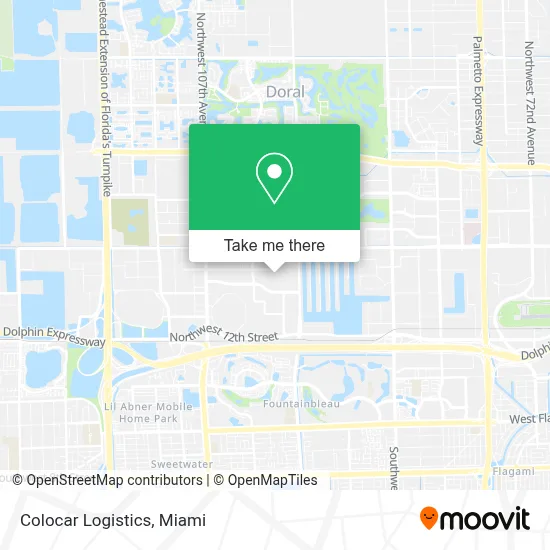 Colocar Logistics map