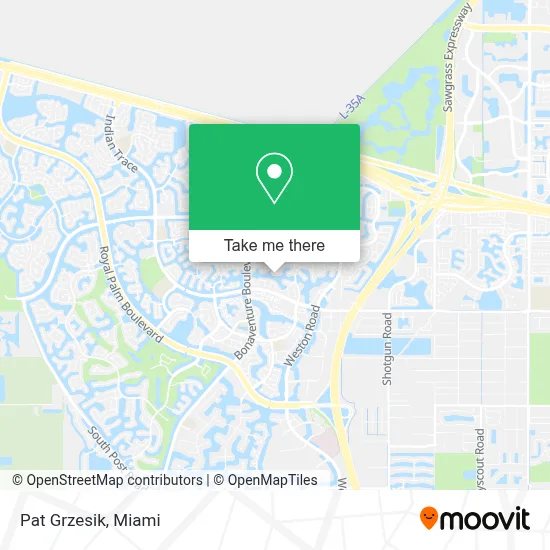 Pat Grzesik map