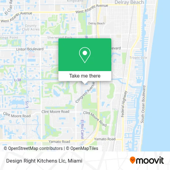 Design Right Kitchens Llc map