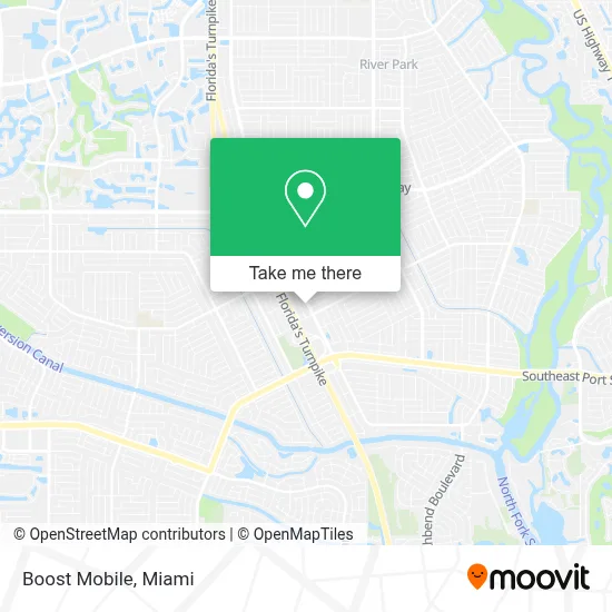 Boost Mobile map