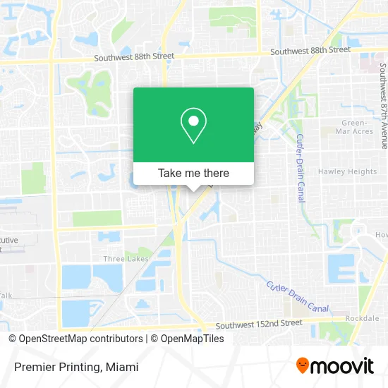 Premier Printing map