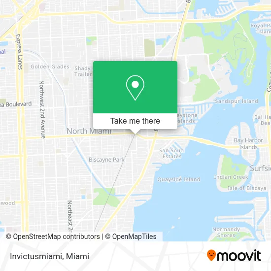 Invictusmiami map