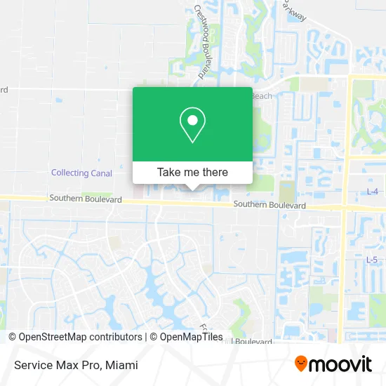 Service Max Pro map