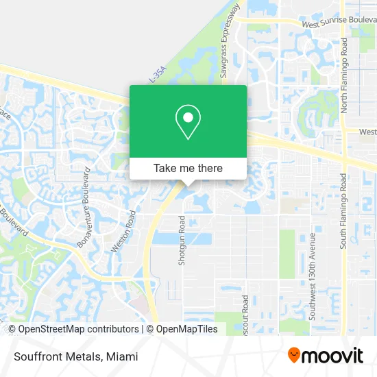 Souffront Metals map