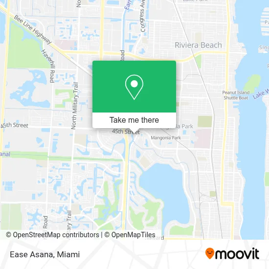 Ease Asana map