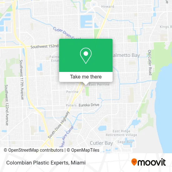 Colombian Plastic Experts map