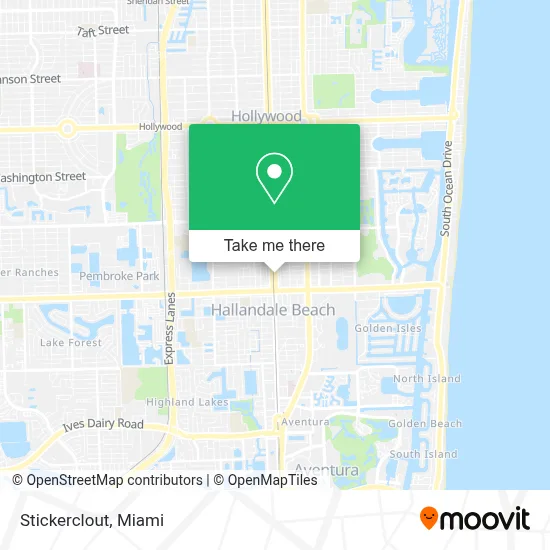 Stickerclout map