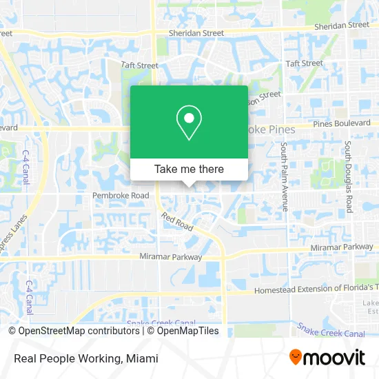 Real People Working map