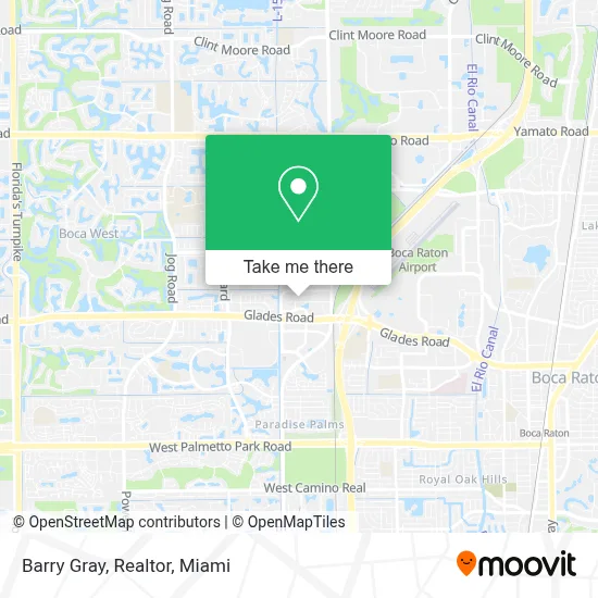Barry Gray, Realtor map