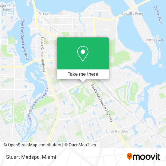 Stuart Medspa map