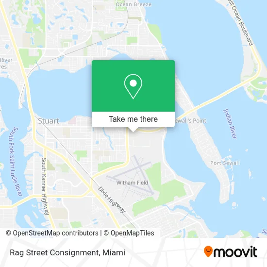 Rag Street Consignment map