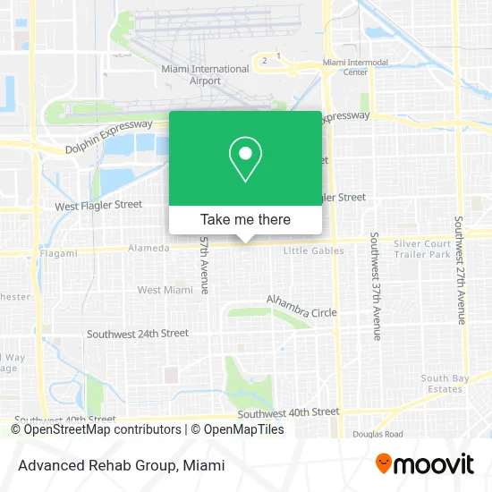 Advanced Rehab Group map
