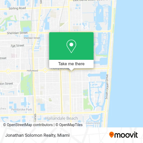 Jonathan Solomon Realty map