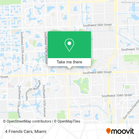 4 Friends Cars map