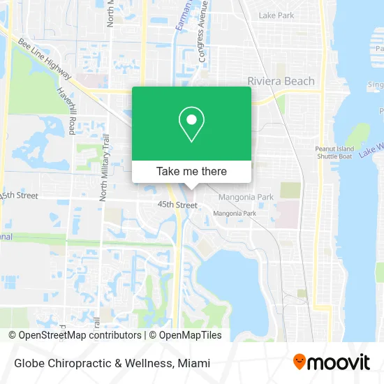 Globe Chiropractic & Wellness map