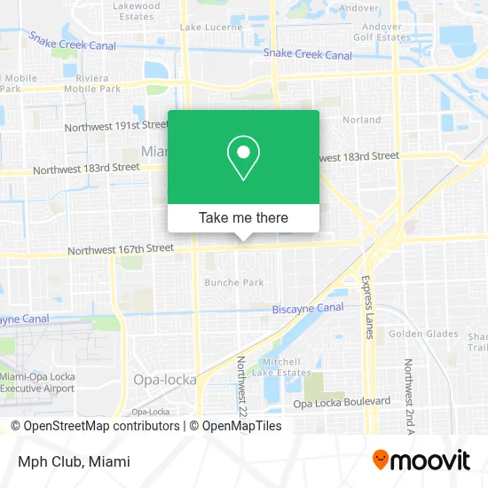 Mph Club map