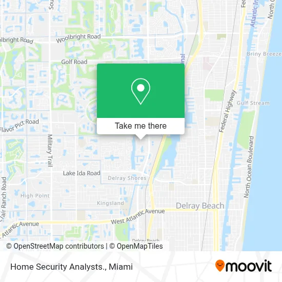 Home Security Analysts. map