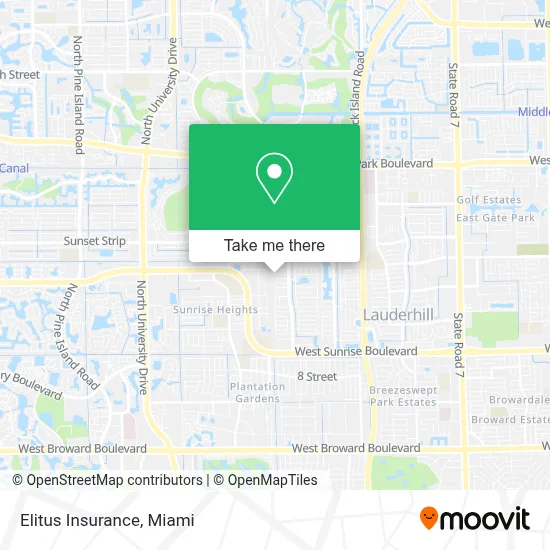 Elitus Insurance map