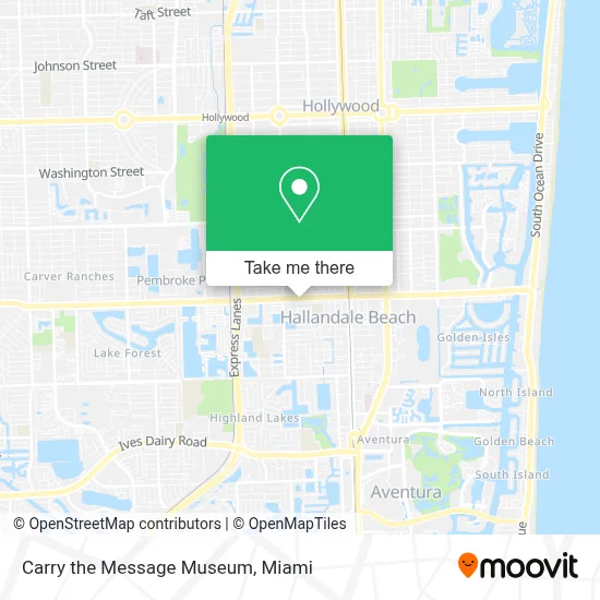 Carry the Message Museum map