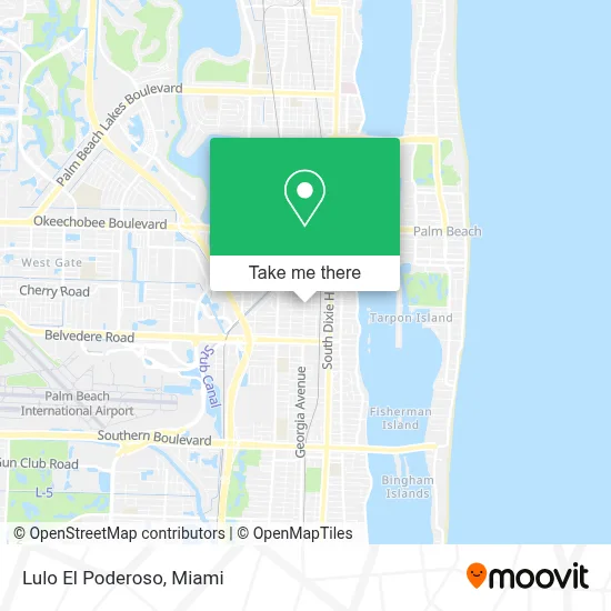 Lulo El Poderoso map