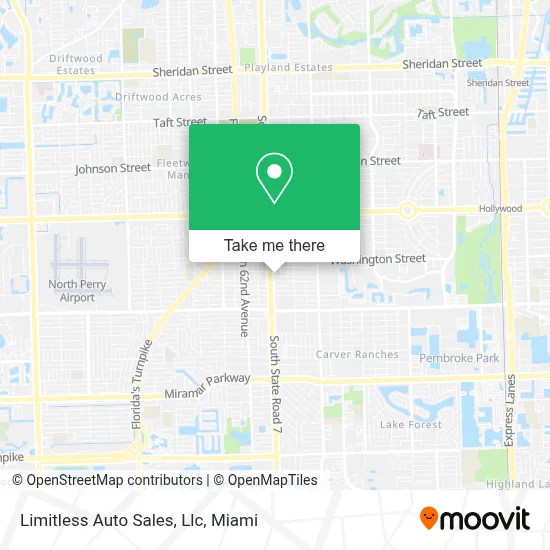 Limitless Auto Sales, Llc map