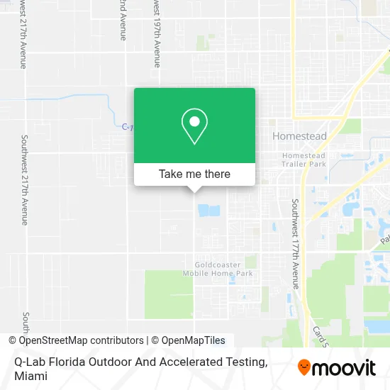 Q-Lab Florida Outdoor And Accelerated Testing map