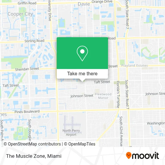 The Muscle Zone map