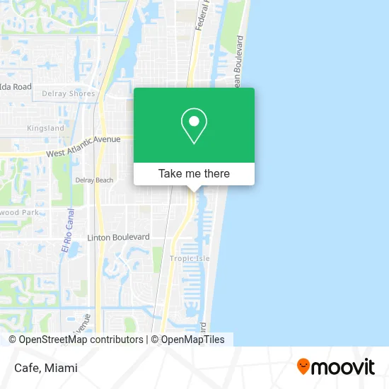 Cafe map