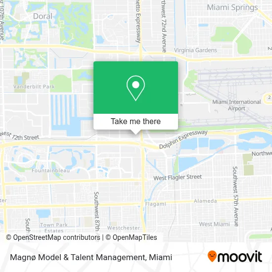 Magnø Model & Talent Management map