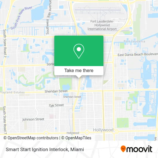 Smart Start Ignition Interlock map