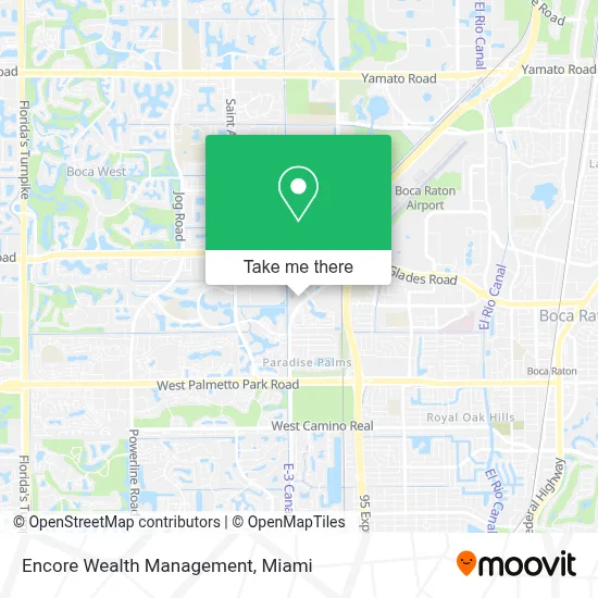 Encore Wealth Management map