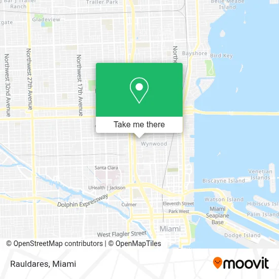 Rauldares map