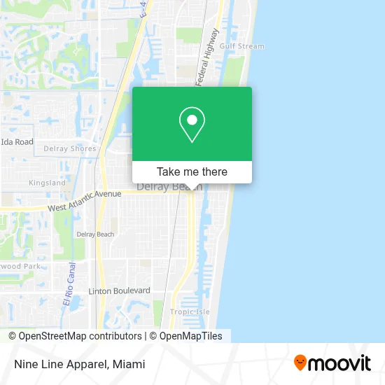 Nine Line Apparel map