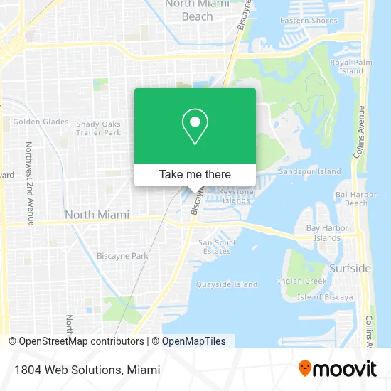 1804 Web Solutions map