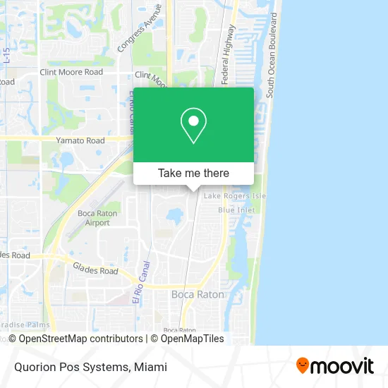 Quorion Pos Systems map