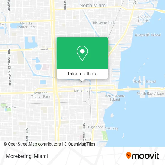 Moreketing map