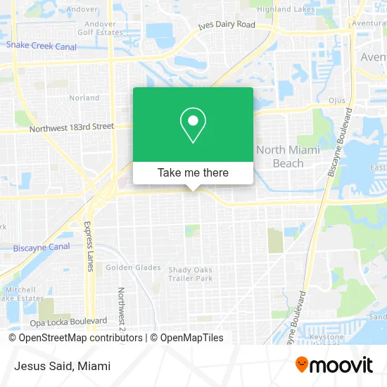 Jesus Said map