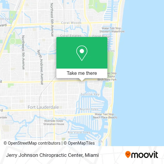 Jerry Johnson Chiropractic Center map