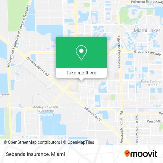 Sebanda Insurance map