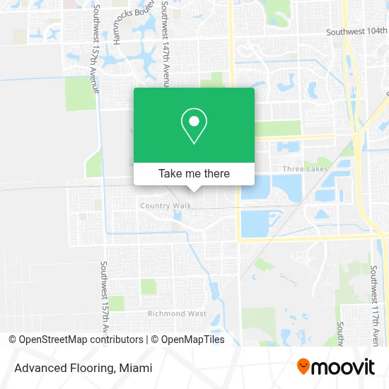 Advanced Flooring map