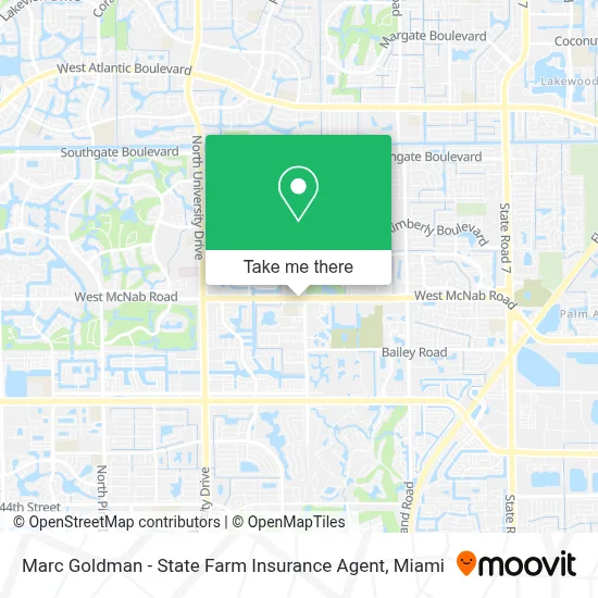 Marc Goldman - State Farm Insurance Agent map