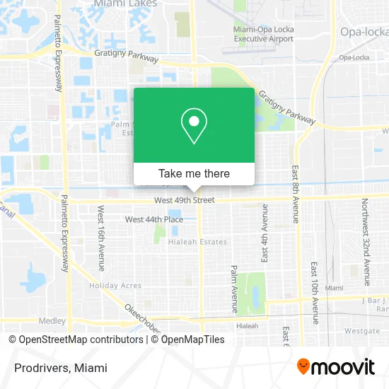 Prodrivers map