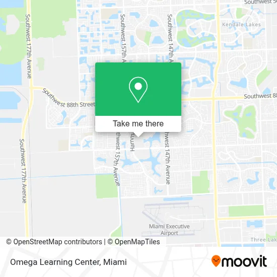 Omega Learning Center map