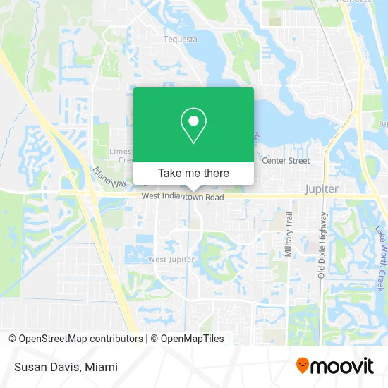 Susan Davis map