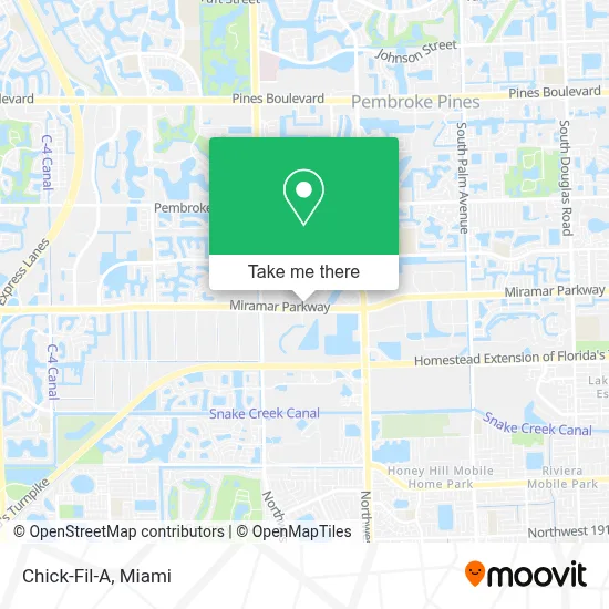 Chick-Fil-A map