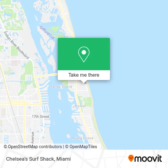Chelsea's Surf Shack map